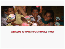 Tablet Screenshot of manjaritrust.org